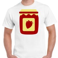 T-shirt Gildan Hammer adulte, manches courtes, 100% coton épais et doux, 203 g/m², tailles S au 5XL. Vignette
