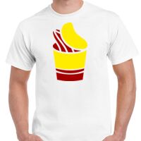 T-shirt Gildan Hammer adulte, manches courtes, 100% coton épais et doux, 203 g/m², tailles S au 5XL. Vignette