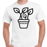 T-shirt Gildan Hammer adulte, manches courtes, 100% coton épais et doux, 203 g/m², tailles S au 5XL. Vignette