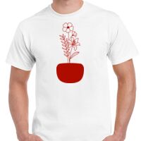 T-shirt Gildan Hammer adulte, manches courtes, 100% coton épais et doux, 203 g/m², tailles S au 5XL. Vignette
