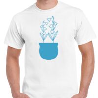 T-shirt Gildan Hammer adulte, manches courtes, 100% coton épais et doux, 203 g/m², tailles S au 5XL. Vignette