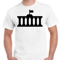 T-shirt Gildan Hammer adulte, manches courtes, 100% coton épais et doux, 203 g/m², tailles S au 5XL. Vignette