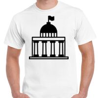 T-shirt Gildan Hammer adulte, manches courtes, 100% coton épais et doux, 203 g/m², tailles S au 5XL. Vignette