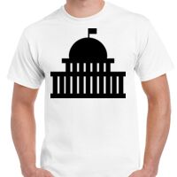 T-shirt Gildan Hammer adulte, manches courtes, 100% coton épais et doux, 203 g/m², tailles S au 5XL. Vignette