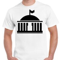 T-shirt Gildan Hammer adulte, manches courtes, 100% coton épais et doux, 203 g/m², tailles S au 5XL. Vignette