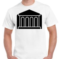 T-shirt Gildan Hammer adulte, manches courtes, 100% coton épais et doux, 203 g/m², tailles S au 5XL. Vignette