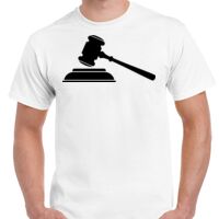 T-shirt Gildan Hammer adulte, manches courtes, 100% coton épais et doux, 203 g/m², tailles S au 5XL. Vignette