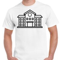 T-shirt Gildan Hammer adulte, manches courtes, 100% coton épais et doux, 203 g/m², tailles S au 5XL. Vignette