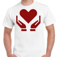 T-shirt Gildan Hammer adulte, manches courtes, 100% coton épais et doux, 203 g/m², tailles S au 5XL. Vignette