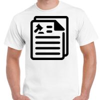 T-shirt Gildan Hammer adulte, manches courtes, 100% coton épais et doux, 203 g/m², tailles S au 5XL. Vignette