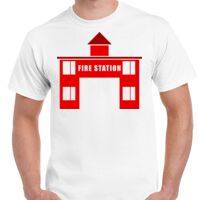T-shirt Gildan Hammer adulte, manches courtes, 100% coton épais et doux, 203 g/m², tailles S au 5XL. Vignette