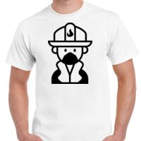 T-shirt Gildan Hammer adulte, manches courtes, 100% coton épais et doux, 203 g/m², tailles S au 5XL. Vignette
