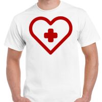 T-shirt Gildan Hammer adulte, manches courtes, 100% coton épais et doux, 203 g/m², tailles S au 5XL. Vignette