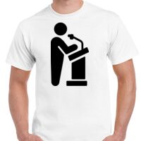 T-shirt Gildan Hammer adulte, manches courtes, 100% coton épais et doux, 203 g/m², tailles S au 5XL. Vignette