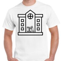 T-shirt Gildan Hammer adulte, manches courtes, 100% coton épais et doux, 203 g/m², tailles S au 5XL. Vignette