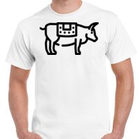 T-shirt Gildan Hammer adulte, manches courtes, 100% coton épais et doux, 203 g/m², tailles S au 5XL. Vignette