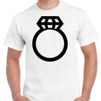 T-shirt Gildan Hammer adulte, manches courtes, 100% coton épais et doux, 203 g/m², tailles S au 5XL. Vignette