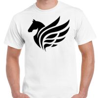 T-shirt Gildan Hammer adulte, manches courtes, 100% coton épais et doux, 203 g/m², tailles S au 5XL. Vignette