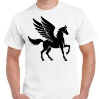 T-shirt Gildan Hammer adulte, manches courtes, 100% coton épais et doux, 203 g/m², tailles S au 5XL. Vignette