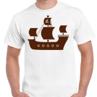 T-shirt Gildan Hammer adulte, manches courtes, 100% coton épais et doux, 203 g/m², tailles S au 5XL. Vignette