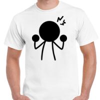 T-shirt Gildan Hammer adulte, manches courtes, 100% coton épais et doux, 203 g/m², tailles S au 5XL. Vignette