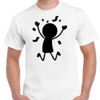 T-shirt Gildan Hammer adulte, manches courtes, 100% coton épais et doux, 203 g/m², tailles S au 5XL. Vignette
