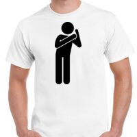 T-shirt Gildan Hammer adulte, manches courtes, 100% coton épais et doux, 203 g/m², tailles S au 5XL. Vignette