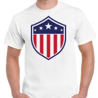 T-shirt Gildan Hammer adulte, manches courtes, 100% coton épais et doux, 203 g/m², tailles S au 5XL. Vignette