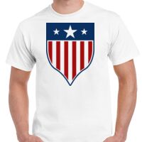 T-shirt Gildan Hammer adulte, manches courtes, 100% coton épais et doux, 203 g/m², tailles S au 5XL. Vignette