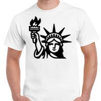 T-shirt Gildan Hammer adulte, manches courtes, 100% coton épais et doux, 203 g/m², tailles S au 5XL. Vignette