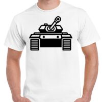 T-shirt Gildan Hammer adulte, manches courtes, 100% coton épais et doux, 203 g/m², tailles S au 5XL. Vignette