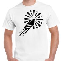 T-shirt Gildan Hammer adulte, manches courtes, 100% coton épais et doux, 203 g/m², tailles S au 5XL. Vignette