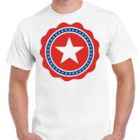T-shirt Gildan Hammer adulte, manches courtes, 100% coton épais et doux, 203 g/m², tailles S au 5XL. Vignette