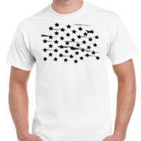 T-shirt Gildan Hammer adulte, manches courtes, 100% coton épais et doux, 203 g/m², tailles S au 5XL. Vignette