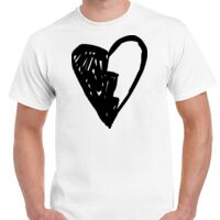 T-shirt Gildan Hammer adulte, manches courtes, 100% coton épais et doux, 203 g/m², tailles S au 5XL. Vignette