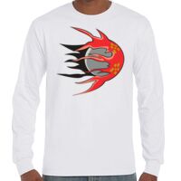 T-Shirt Hammer Manches Longues de Marque Gildan Vignette