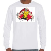 T-Shirt Hammer Manches Longues de Marque Gildan Vignette