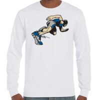 T-Shirt Hammer Manches Longues de Marque Gildan Vignette