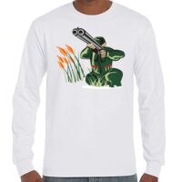 T-Shirt Hammer Manches Longues de Marque Gildan Vignette