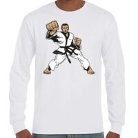 T-Shirt Hammer Manches Longues de Marque Gildan Vignette