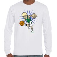 T-Shirt Hammer Manches Longues de Marque Gildan Vignette