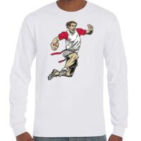 T-Shirt Hammer Manches Longues de Marque Gildan Vignette