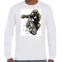 T-Shirt Hammer Manches Longues de Marque Gildan Vignette