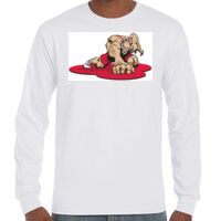 T-Shirt Hammer Manches Longues de Marque Gildan Vignette