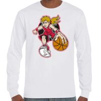 T-Shirt Hammer Manches Longues de Marque Gildan Vignette