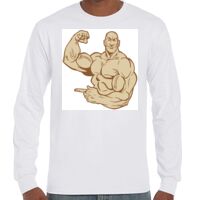 T-Shirt Hammer Manches Longues de Marque Gildan Vignette