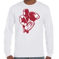 T-Shirt Hammer Manches Longues de Marque Gildan Vignette