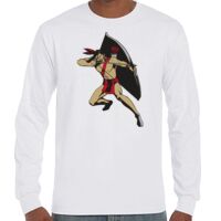 T-Shirt Hammer Manches Longues de Marque Gildan Vignette