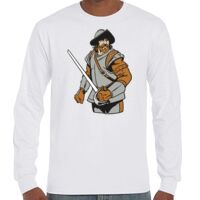 T-Shirt Hammer Manches Longues de Marque Gildan Vignette