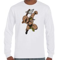 T-Shirt Hammer Manches Longues de Marque Gildan Vignette